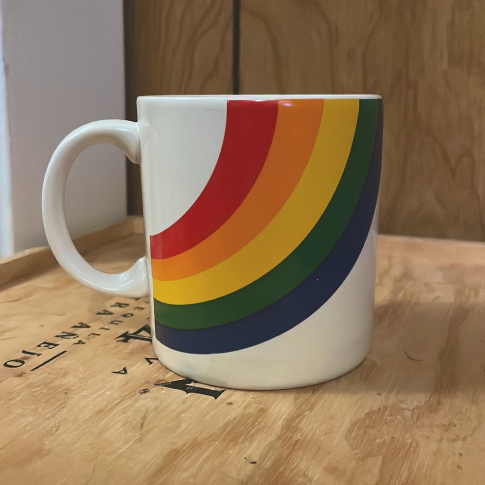 Vintage FTD Rainbow Mug